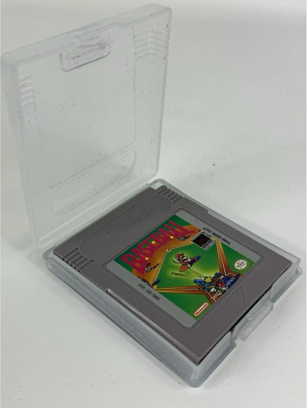 Nintendo Game Boy Baseball 1989 Cartridge And Manual Tested Works!
